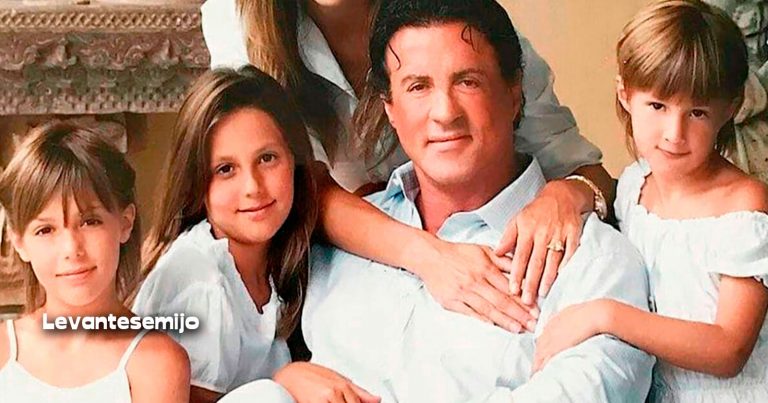 Las pequeñas hijas de Sylvester Stallone ya crecieron – Mira como lucen actualmente