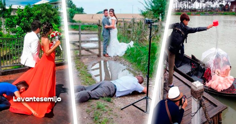 #Fotos: Fotógrafos de boda que hacen lo que sea para obtener la toma perfecta